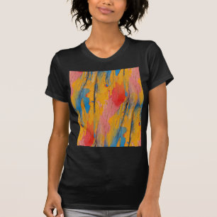 Camiseta Pinta de colores primarios 