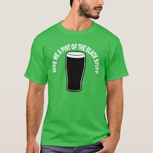 CAMISETA PINTA DE LA MATERIA NEGRA (Anverso)