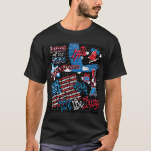 Camiseta Pintada americana