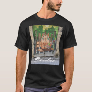 Camiseta Pintada de la calle de Barcelona