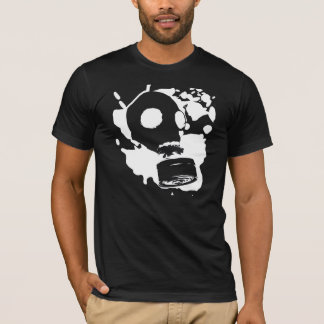 Camiseta Pintada de la careta antigás