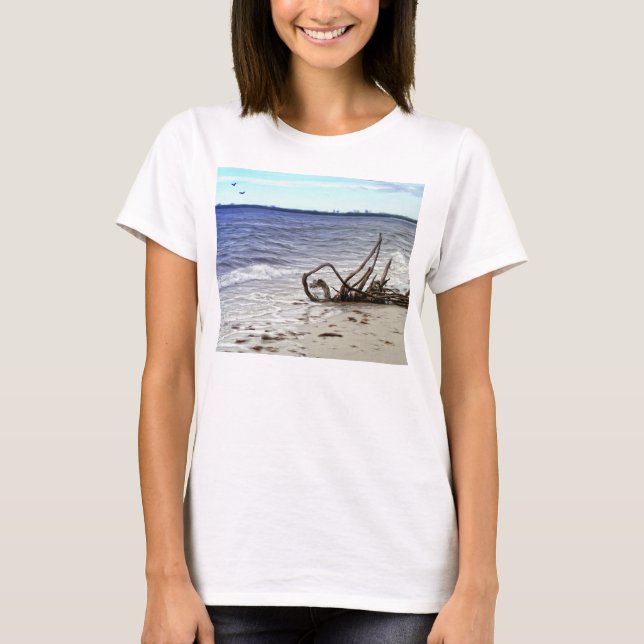 Camiseta pintada del Driftwood (Anverso)