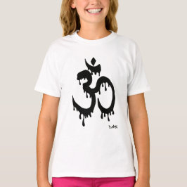 CAMISETA PINTADA DEL ESPIRITUAL DEL DMT DE OM DEL RONQUIDO