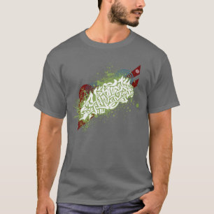 Camiseta Pintada del hip-hop