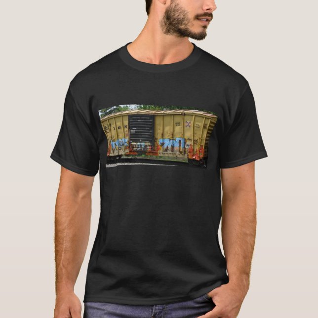 Camiseta Pintada del tren (Anverso)