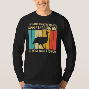 Camiseta Pintada Para Hombres Mujeres Gallina De Guinea Avi