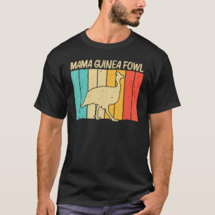 Camiseta Pintada para mujeres mamá pájaro granja de pollos