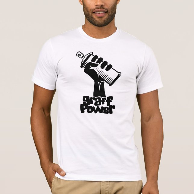 Camiseta Pintada power (Anverso)
