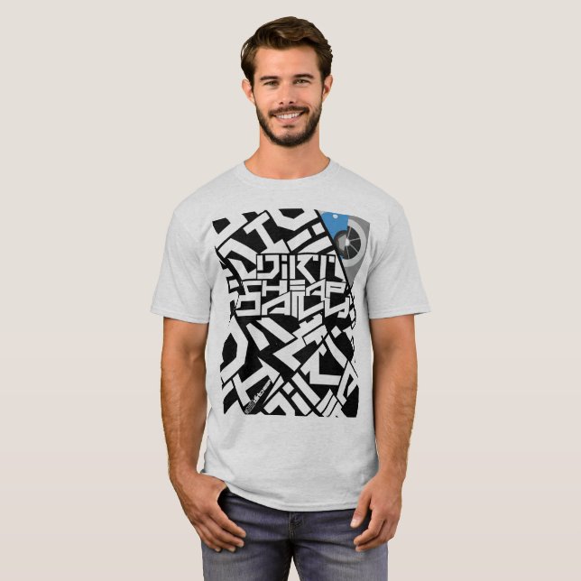 Camiseta Pintada T de DCD (Anverso completo)