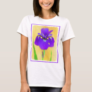 Camiseta Pintado de iris morado - Perro original curado A