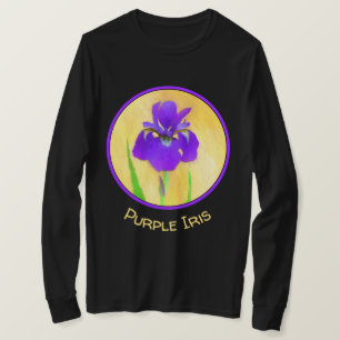 Camiseta Pintado de iris morado - Perro original curado A