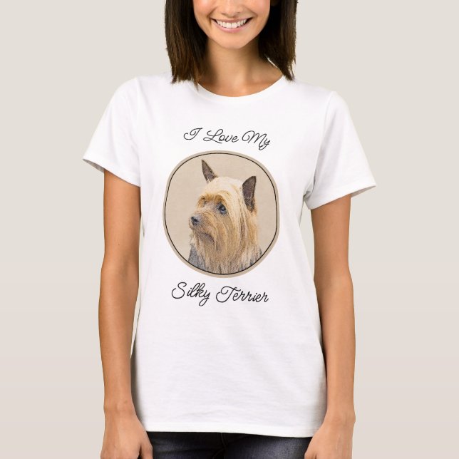 Camiseta Pintado de seda terrer - Cuto original de arte de  (Anverso)
