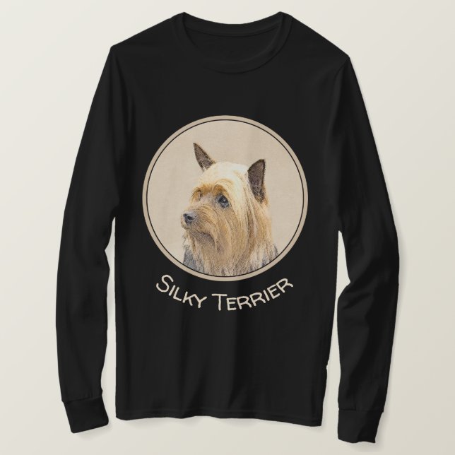 Camiseta Pintado de seda terrer - Cuto original de arte de  (Anverso del diseño)