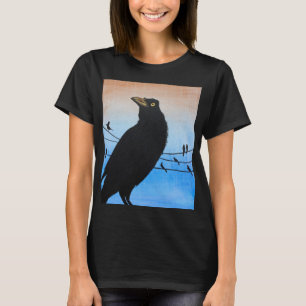 Camiseta Pintado de vida silvestre de la naturaleza de las