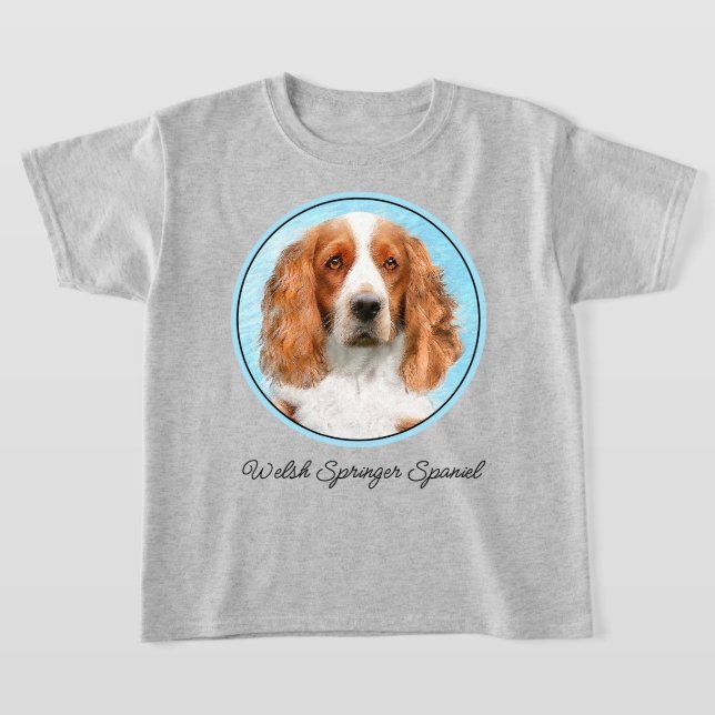Camiseta Pintado español de Springer galesa - Arte de perro (Distribución)