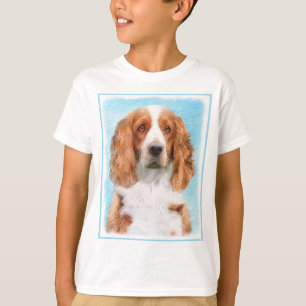 Camiseta Pintado español de Springer galesa - Arte de perro