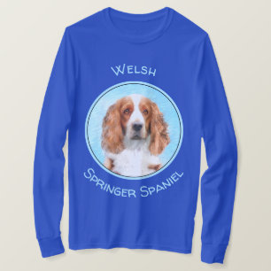 Camiseta Pintado español de Springer galesa - Arte de perro