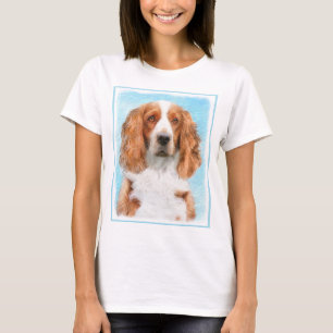 Camiseta Pintado español de Springer galesa - Arte de perro