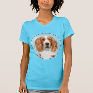Camiseta Pintado español de Springer galesa - Arte de perro