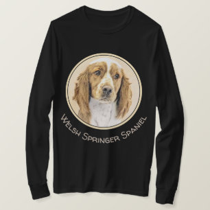 Camiseta Pintado español de Springer galesa - Arte de perro