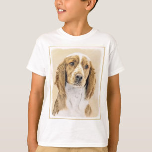 Camiseta Pintado español de Springer galesa - Arte de perro