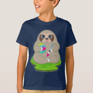 Camiseta Pintado espumoso de huevos de Pascua