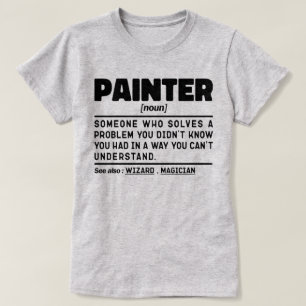 Camiseta Pintador de la casa de Guay con pintura noun