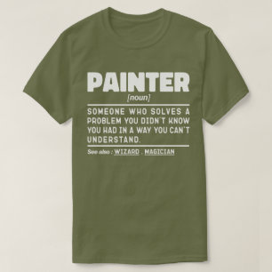 Camiseta Pintador de la casa de Guay con pintura noun
