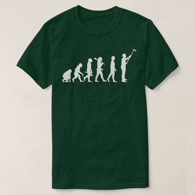 Camiseta Pintador de pintura (Diseño del anverso)
