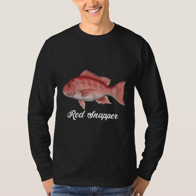 Camiseta Pintador de Snapper Red Snapper de Snapper (Anverso)