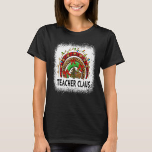 Camiseta Pintando al profesor del leopardo del arcoiris Cla