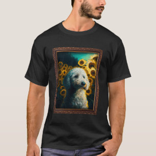 Camiseta Pintando canapé Flor de girasol mamá mujeres Flora