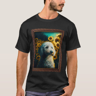 Camiseta Pintando canapé Flor de girasol mamá mujeres Flora