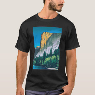 Camiseta Pintando el Parque Nacional Yosemite