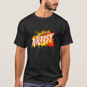 Camiseta Pintando Soy Un Artista Artístico Artista Creativo
