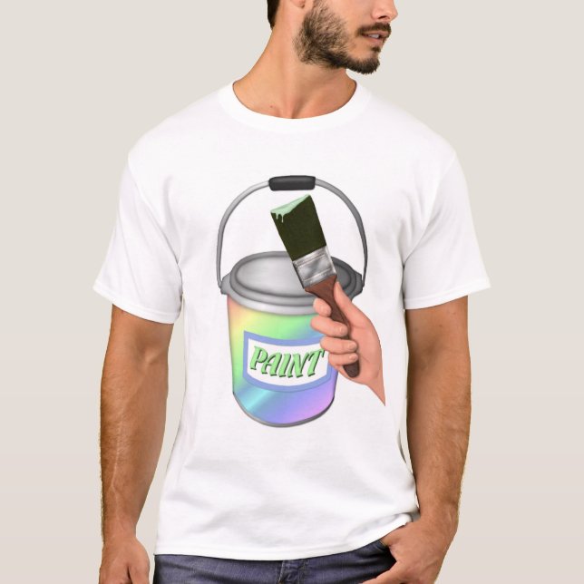 Camiseta Pintar a su manera (Anverso)