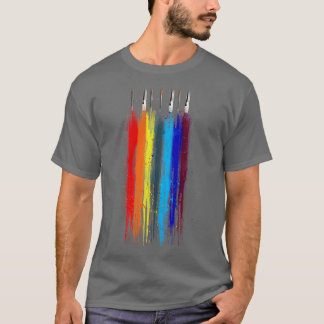 Camiseta Pintar abstracto