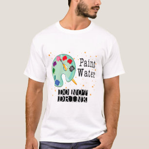 Camiseta Pintar agua no beber
