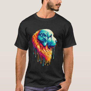 Camiseta Pintar con un gotero Art Old English Sheepdog