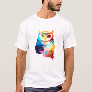 Camiseta Pintar los colores de los animales de la naturalez