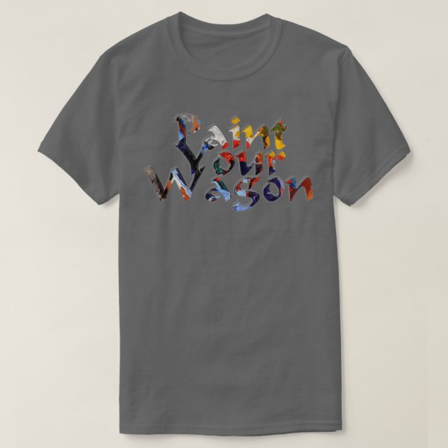 Camiseta Pintar tu vagón (Diseño del anverso)