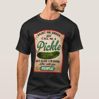Camiseta Pintarme Verde Y Llamarme Pollito