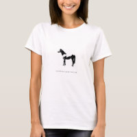 Pinte la silueta del caballo