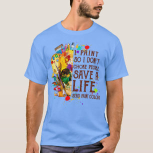 Camiseta Pinté para no asfixiar a la gente salva un envío