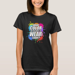 Camiseta Pintonizador De Balas De Pintura Qué Color Desea Q