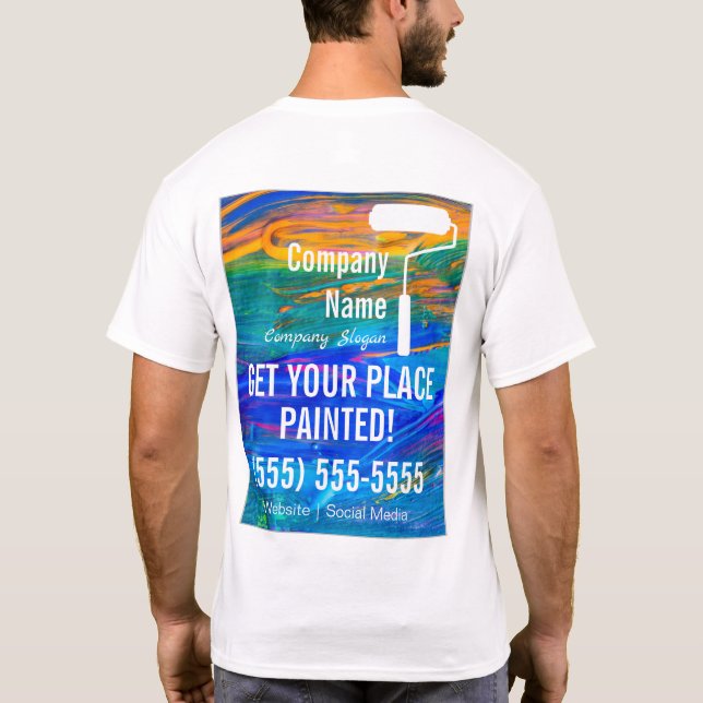 Camiseta Pintor (Reverso)