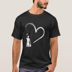 Camiseta Pintor Creación Amor Arte Golpe de Corazón
