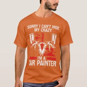 Camiseta Pintor de automóviles detallista rociador de vehíc