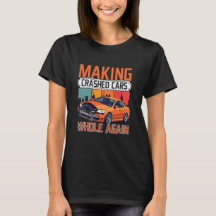 Camiseta Pintor de Autos Detallador Automotriz Mecánico Rep