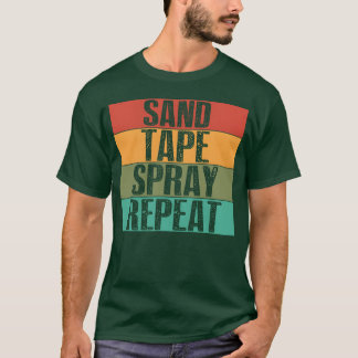 Camiseta Pintor de carro de carrocería automática de aeroso
